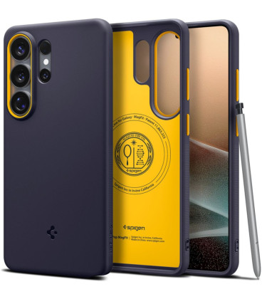 Mėlynas dėklas Samsung Galaxy S26 Ultra telefonui "Spigen Nano Pop MAG Magsafe"
