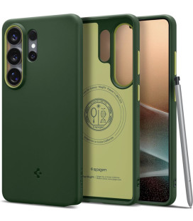 Žalias dėklas Samsung Galaxy S26 Ultra telefonui "Spigen Nano Pop MAG Magsafe"