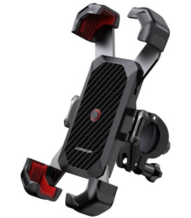 Juodas telefono laikiklis dviračiui "Joyroom JR-ZS288"