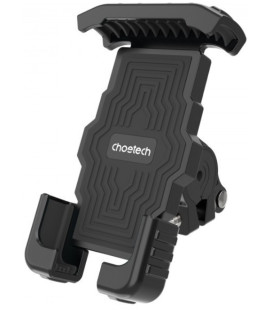 Juodas telefono laikiklis dviračiui "Choetech H067"