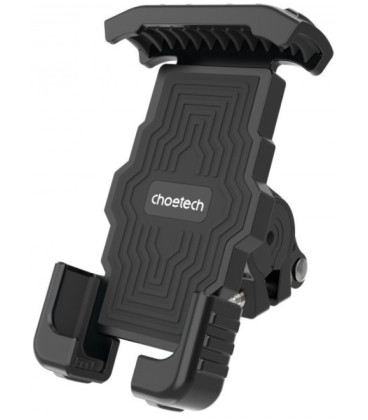 Juodas telefono laikiklis dviračiui "Choetech H067"