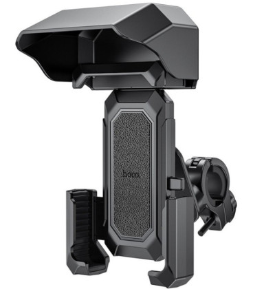 Juodas telefono laikiklis dviračiui, motociklui "Hoco H31"