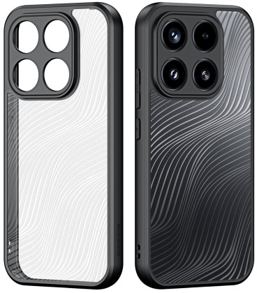 Juodas / skaidrus dėklas Xiaomi 17 telefonui "Dux Ducis Aimo"