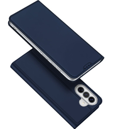 Tamsiai mėlynas atverčiamas dėklas Samsung Galaxy A37 5G telefonui "Dux Ducis Skin Pro"