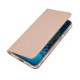 Rausvai auksinės spalvos atverčiamas dėklas Samsung Galaxy A37 5G telefonui "Dux Ducis Skin Pro"