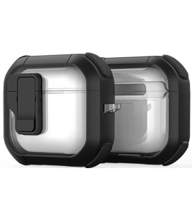 Juodas dėklas Apple AirPods 4 "Dux Ducis PECN"