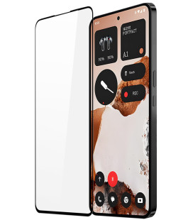 Juodas LCD apsauginis stikliukas Nothing CMF Phone 2 Pro telefonui "Dux Ducis 10D"