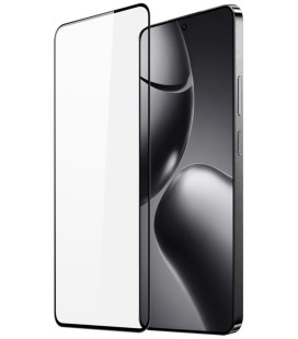 Juodas apsauginis grūdintas stiklas Xiaomi 14T / 14T Pro telefonui "Dux Ducis TG"