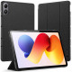 Juodas atverčiamas dėklas Xiaomi Redmi Pad Pro / Pad Pro 2 12.1 planšetei "Dux Ducis Domo"
