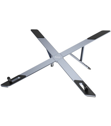 Juodas sulankstomas nešiojamo kompiuterio stovas "Hoco HD9"