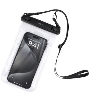 Juodas vandeniui atsparus dėklas "Hoco HX52"