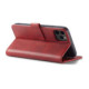 Raudonas atverčiamas dėklas Samsung Galaxy A37 5G telefonui "Wallet Case"