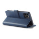 Mėlynas atverčiamas dėklas Samsung Galaxy A37 5G telefonui "Wallet Case"