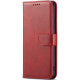 Raudonas atverčiamas dėklas Samsung Galaxy A57 5G telefonui "Wallet Case"