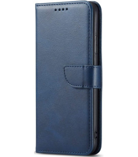 Mėlynas atverčiamas dėklas Samsung Galaxy A57 5G telefonui "Wallet Case"