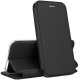 Juodas atverčiamas dėklas Samsung Galaxy A37 5G telefonui "Book Elegance"