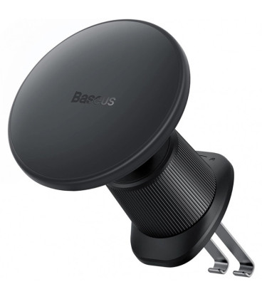 Juodas automobilinis telefono laikiklis su 15W belaidžio krovimo funkcija "Baseus CW01 MagSafe"