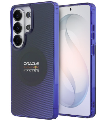 Mėlynas dėklas Samsung Galaxy S26 Ultra telefonui "Red Bull PC Double Layer Blended Lines Magnetic Case"