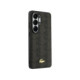 Rudas dėklas Samsung Galaxy S26 Ultra telefonui "Lacoste PVC Blend Monogram Gold Logo Magnetic Case"