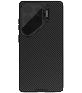 Juodas dėklas Samsung Galaxy S26 Ultra telefonui "Nillkin CamShield Prop Magnetic Case"