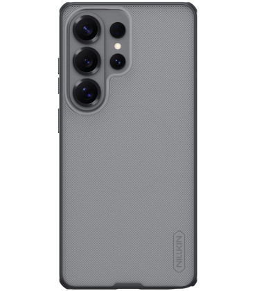 Juodas / skaidrus dėklas Samsung Galaxy S26 Ultra telefonui "Nillkin Super Frosted Pro"