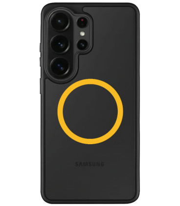 Juodas / geltonas dėklas Samsung Galaxy S26 Ultra telefonui "Tactical MagForce Hyperstealth 2.0 Cover"