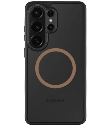 Juodas / rudas dėklas Samsung Galaxy S26 Ultra telefonui "Tactical MagForce Hyperstealth 2.0 Cover"