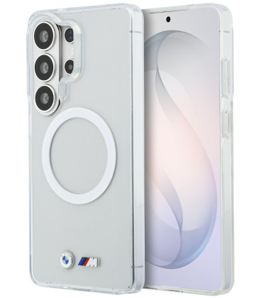Skaidrus dėklas Samsung Galaxy S26 Ultra telefonui "BMW M IML Metal Metal Logo Magnetic Case"