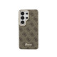 Rudas dėklas Samsung Galaxy S26 Ultra telefonui "Guess PU 4G Script Metal Logo Magnetic Case"
