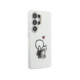 Skaidrus / baltas dėklas Samsung Galaxy S26 Ultra telefonui "Karl Lagerfeld IML K&CH Back Logo Magnetic Case"