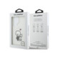 Skaidrus / baltas dėklas Samsung Galaxy S26 Ultra telefonui "Karl Lagerfeld IML K&CH Back Logo Magnetic Case"