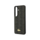 Rudas dėklas Samsung Galaxy S26 telefonui "Lacoste PVC Blend Monogram Gold Logo Magnetic Case"