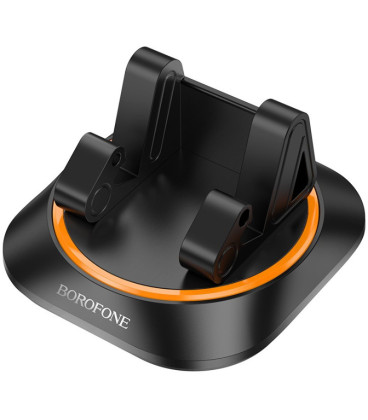 Juodas automobilinis telefono laikiklis "Borofone BH116 Dashboard"