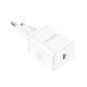 Baltas 20W 1xUSB-C pakrovėjas "Borofone BN6"