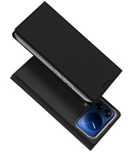  Juodas atverčiamas dėklas Xiaomi 17 Pro Max telefonui "Dux Ducis Skin Pro"