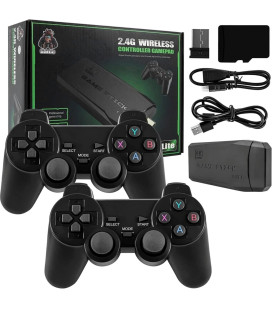 Juoda žaidimų konsolė "Reach Retro Gaming RC-1"