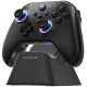 Juodas belaidis žaidimų pultas su krovimo stotele "Machenike G3 V2 Wireless"