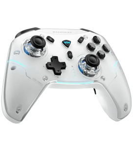 Baltas belaidis žaidimų pultas "Machenike G5Pro Max SE"