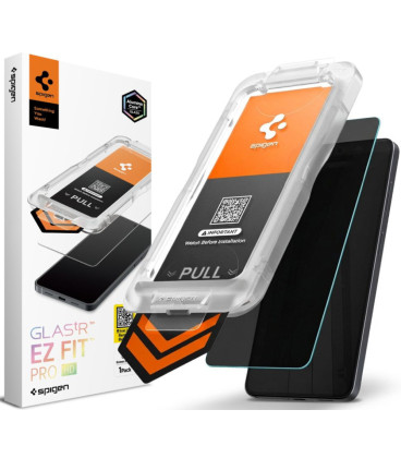 (Privacy) Apsauginis grūdintas stiklas Samsung Galaxy S26 telefonui "Spigen Glas.TR EZ Fit Pro AC HD"