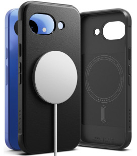 Juodas dėklas Google Pixel 10A telefonui "Ringke Onyx Magnetic Magsafe"