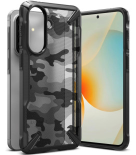 Juodas (Camo) dėklas Samsung Galaxy A57 5G telefonui "Ringke Fusion X"