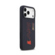 Mėlynas dėklas Apple iPhone 17 Pro Max telefonui "Red Bull Silicone MV1 MagSafe Case"