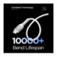 Baltas laidas USB-C - USB-C 100W / 100cm "Spigen EB10010CCA Essential"