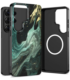 Dėklas Samsung Galaxy S26 Ultra telefonui "Tech-Protect Lamano Magsafe Verde Aura"