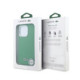 Žalias dėklas Apple iPhone 16 Pro Max telefonui "Lacoste PVC Iconic Petit Pique Metal Logo MagSafe Case"