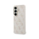 Rožinis dėklas Samsung Galaxy S26 Plus telefonui "Guess PU Leather 4G Gold Frame Magnetic Case"