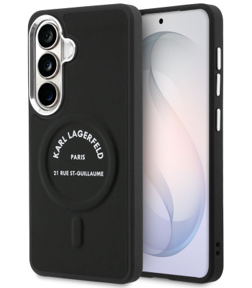 Karl Lagerfeld PU RSG Logo Magnetic Case for Samsung Galaxy S26 Black