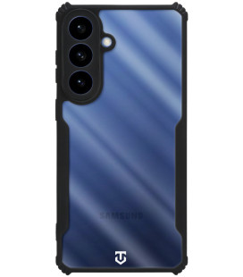 Juodas / skaidrus dėklas Samsung Galaxy S26 Plus telefonui "Tactical Quantum Stealth Cover"