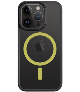 Juodas / geltonas dėklas Apple iPhone 14 Pro Max telefonui "Tactical MagForce Hyperstealth 2.0 Cover"