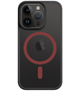 Juodas / raudonas dėklas Apple iPhone 14 Pro Max telefonui "Tactical MagForce Hyperstealth 2.0 Cover"